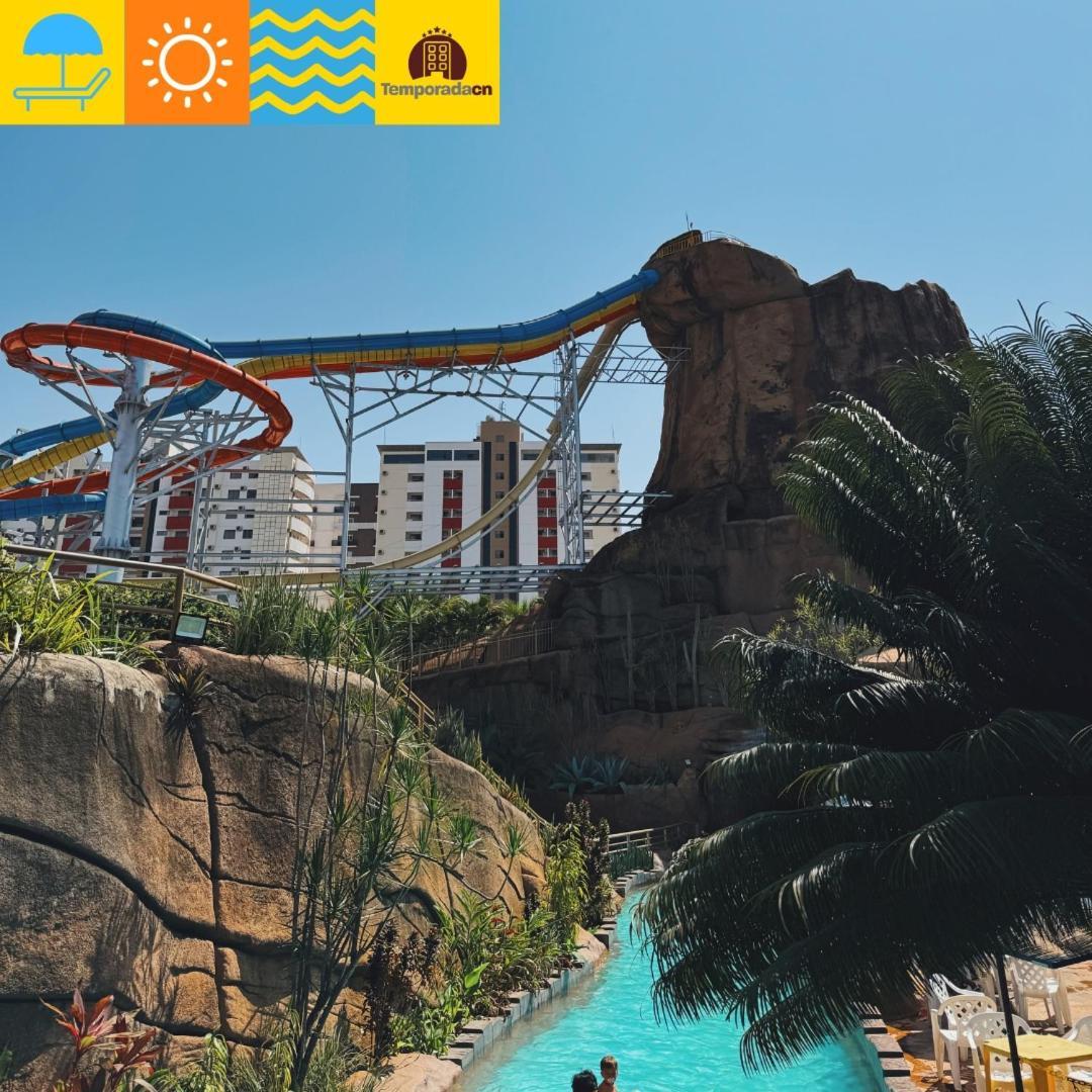 Piazza Com Acesso Ao Acqua Park - Gustavo Aparthotel กัลดัสโนวัส ภายนอก รูปภาพ