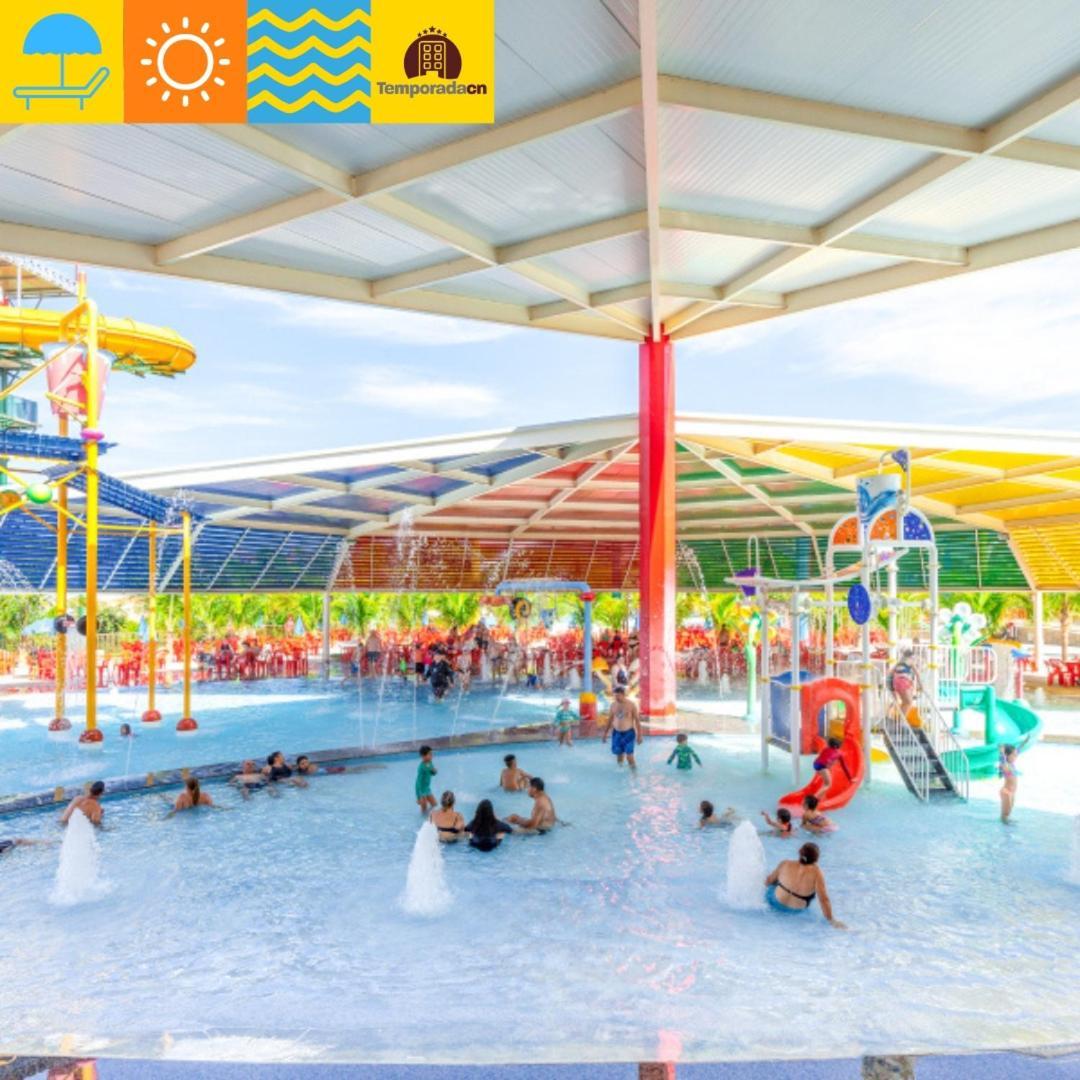 Piazza Com Acesso Ao Acqua Park - Gustavo Aparthotel กัลดัสโนวัส ภายนอก รูปภาพ