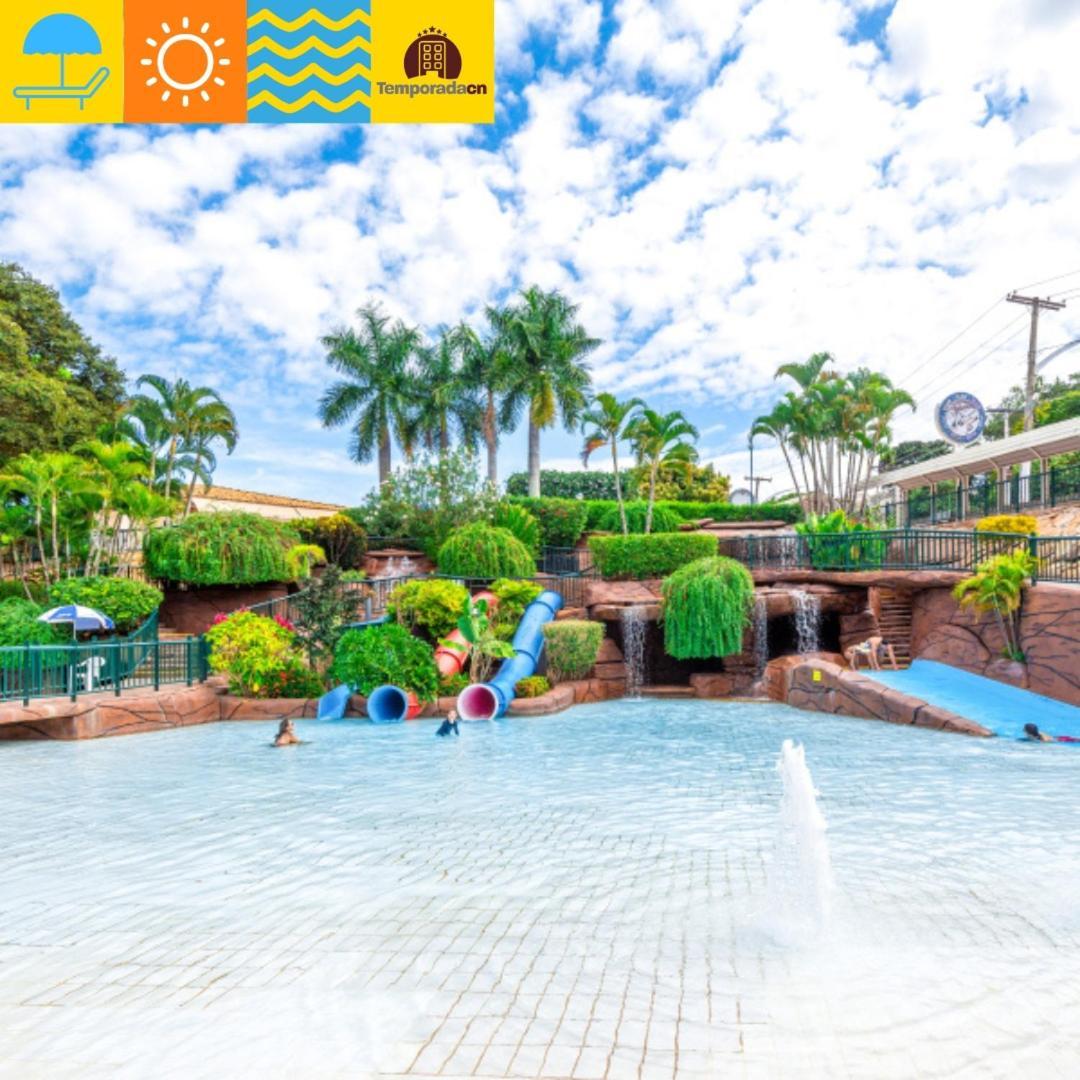 Piazza Com Acesso Ao Acqua Park - Gustavo Aparthotel กัลดัสโนวัส ภายนอก รูปภาพ